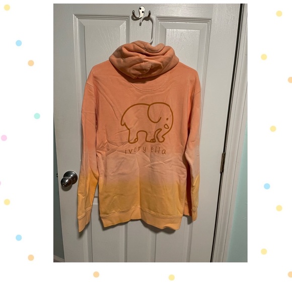 NWT Ivory Ella Ombré Classic Hoodie - Picture 2 of 5